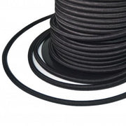 Cuerda elástica - negra - 10 mm - por metro-Cable-ride.com