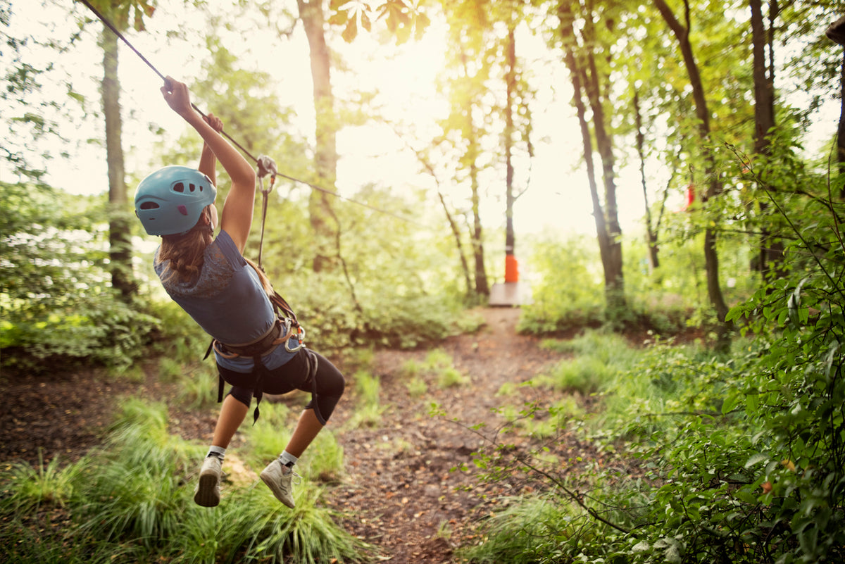 Garden Zipline Kits for Kids & Adults | Cable-ride.com