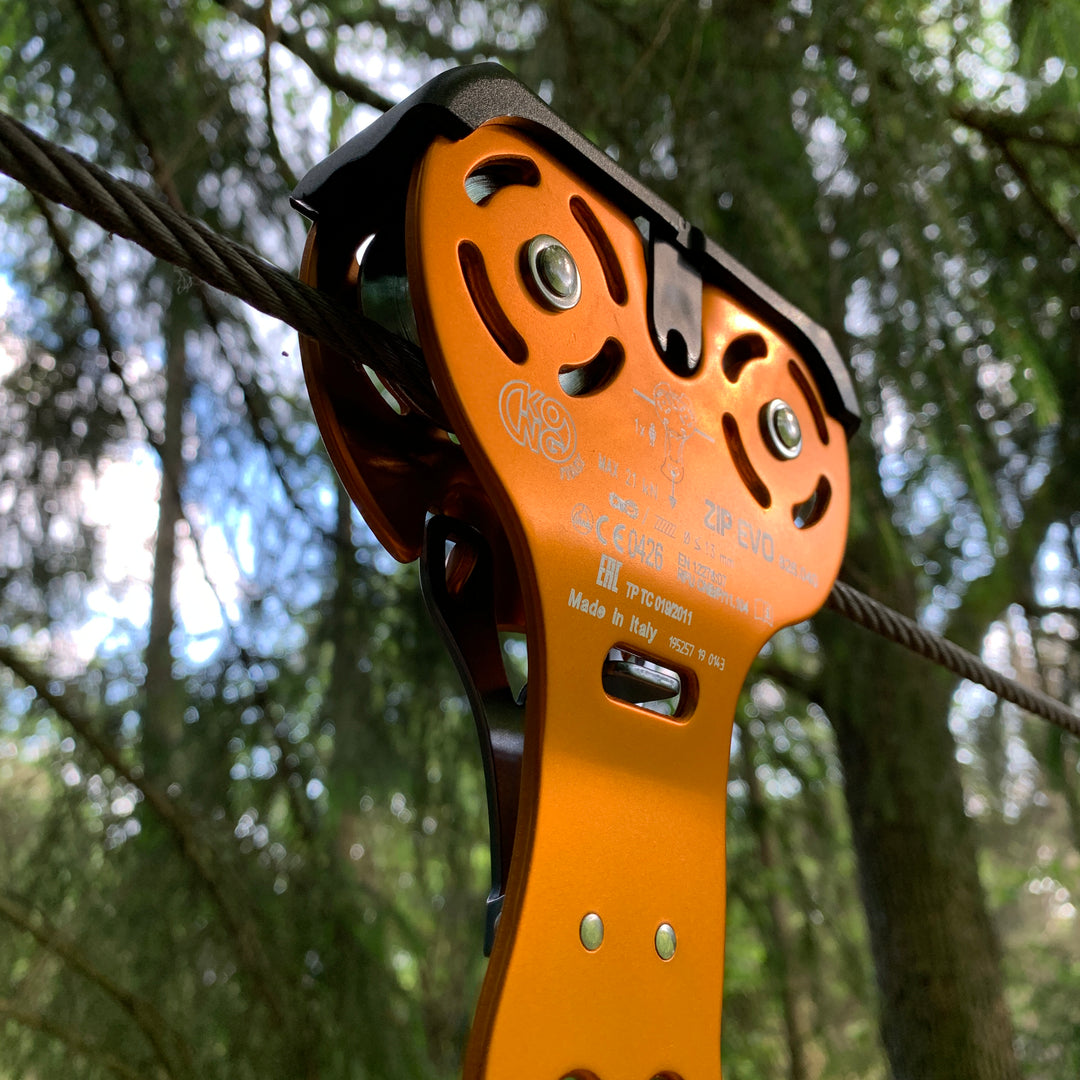 Zip Evo zipline remskive