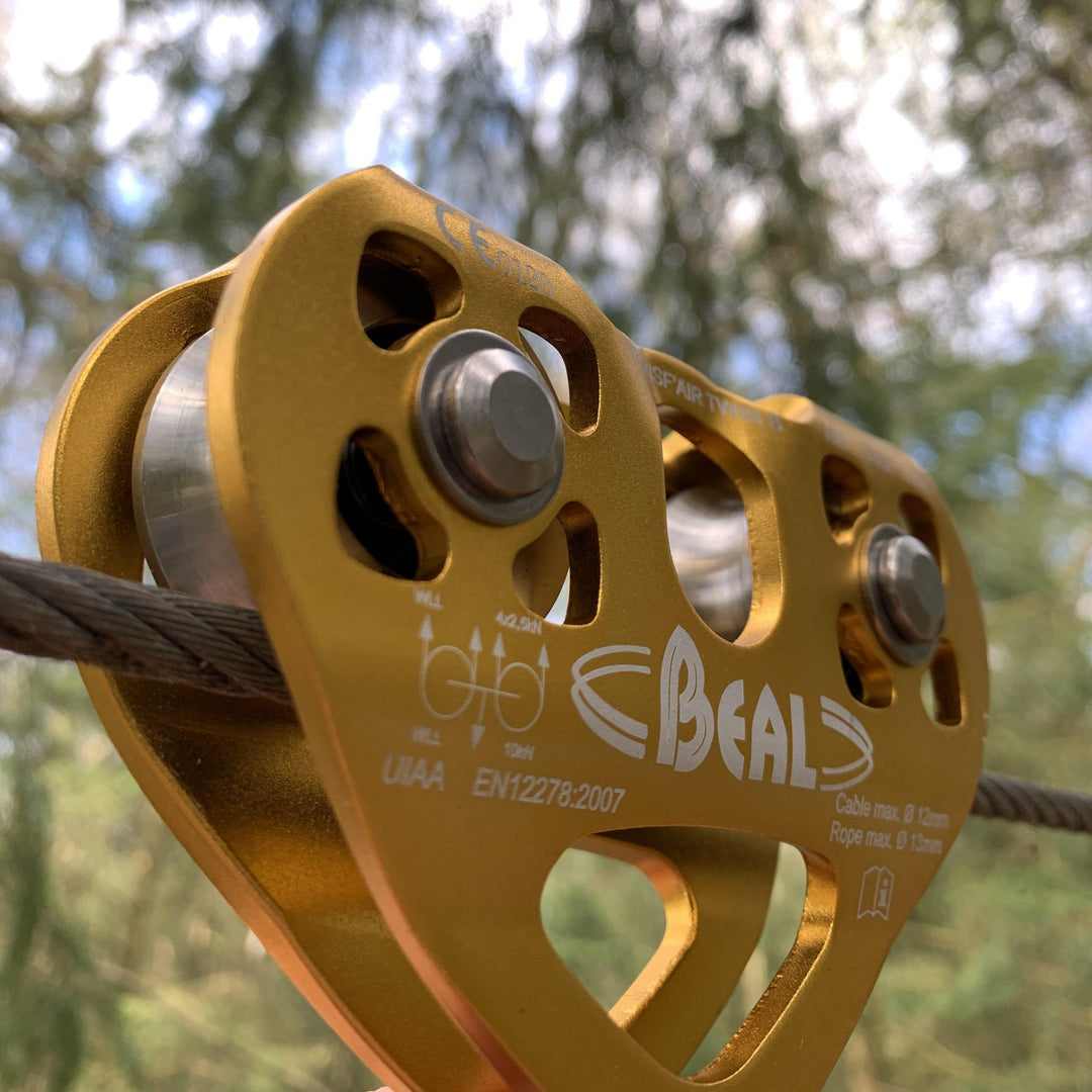 Puleggia Transf'air zipline - Cable-ride.com