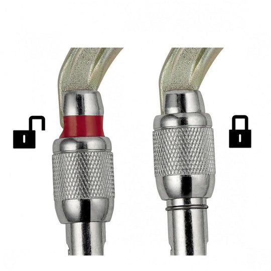 Moschettone ovale in acciaio - D-Cable-ride.com